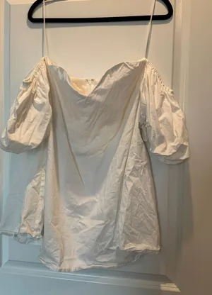 white mini dress Size L thumbnail 1