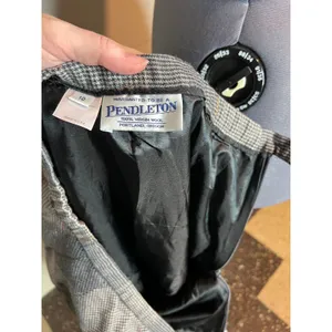 Pendleton wool plaid knee length skirt sz 10 thumbnail 8