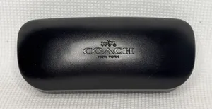Coach Black Hard Clamshell Eyeglass Sunglass Case New York thumbnail 1