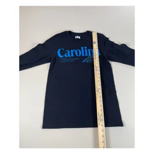 CSA Womens Black Carolina Panthers Long Sleeve Tee M thumbnail 5
