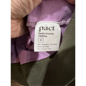Pact sweatshirt organic cotton sz M thumbnail 4