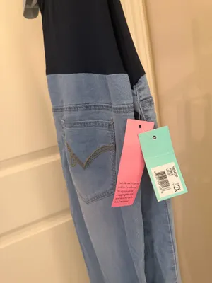 Oh mamma maternity pant Blue Size XXL thumbnail 3