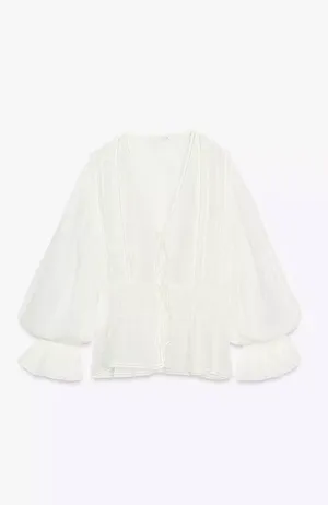 ZARA White Top thumbnail 6