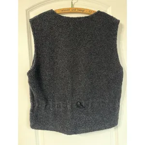 Vintage Kelly Sport Yukon Fleece Vest Women’s Medium Gray Zip‎ Up Made in Canada thumbnail 11