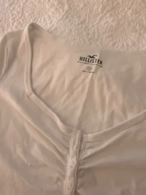 Hollister Cinched Button-Up Top thumbnail 2