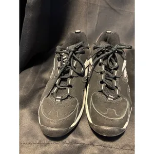 Reebok Walking Shoes‎ Womens 8.5 Black White Low Top Sneakers 2-42913 RA 804 FLU thumbnail 6