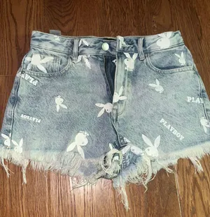 Playboy PacSun Jean Shorts thumbnail 1