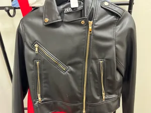 ZARA Leather Jacket thumbnail 1