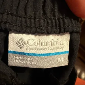 Columbia Black Athletic Shorts‎ Lightweight Mid-Thigh Women's M thumbnail 5