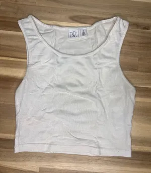 White Mini Crop Tank Top BP Size XS Nordstrom thumbnail 1