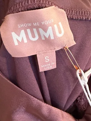Show Me Your Mumu The Verona Midi Dress - Dusty Plum thumbnail 8
