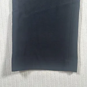 Calvin Klein Women's Size 8 Regular Black Wide-Leg Trousers Dress Pants thumbnail 3