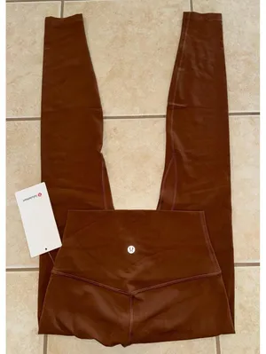 Lululemon Align High Rise 28” Roasted Brown Size 4 NWT thumbnail 1