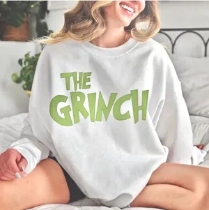 Boutique NEW The Grinch Sweatshirt thumbnail 1