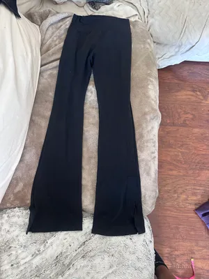 Carbon 38 flare split leg leggings thumbnail 5