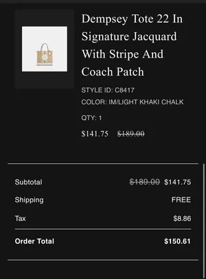 Coach Bag Crossbody thumbnail 5