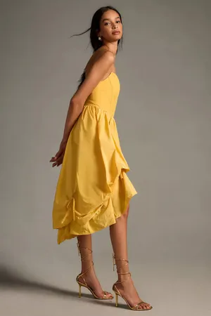 Anthropologie NWT By Corset High-Low Bubble Dress. Size Large thumbnail 5