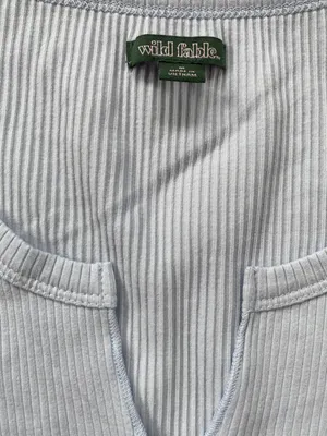 Wild Fable Long Sleeve Crop Top thumbnail 3