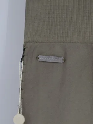NEW Max Studio Performance Seamless Leggings L/XL Sage Green Laser Cut Ombre thumbnail 5