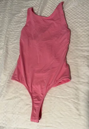 Francesca’s Hot Pink Bodysuit thumbnail 1