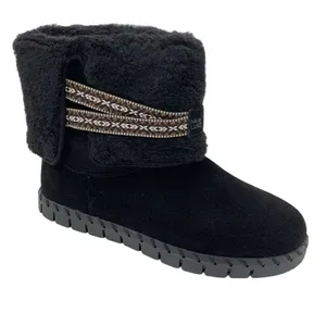 MUK LUKS Women's Black Suede Boots - Size 7‎ thumbnail 2