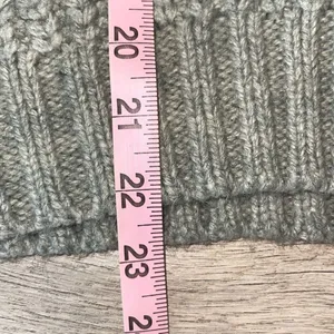 American Eagle Outfitters Womens Chunky Knit V-Neck Long Sleeve Sweater Size XS‎ thumbnail 7