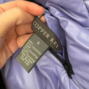 Copper Key Women’s Small Purple Black Reversible Vest thumbnail 3