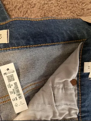 Madewell The Perfect Vintage Jean in Mobridge Wash Denim NWT Size 30 (US 10) thumbnail 5