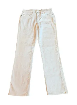 Levi's White Denim Jeans Classic Straight Casual Everyday Pants Size 28 Women's thumbnail 1