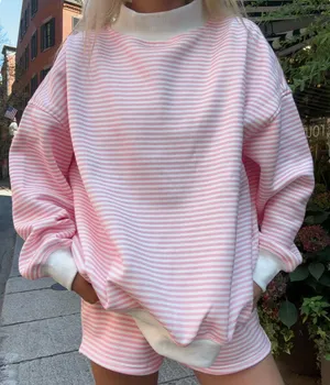 Sun-kissed Coconut Mockneck and sweatpants thumbnail 1