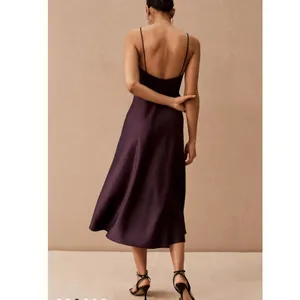 NWT‎ BHLDN Leti Dress satin slip Sz 4 wedding guest thumbnail 2
