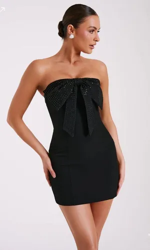 Black Short Dress thumbnail 1