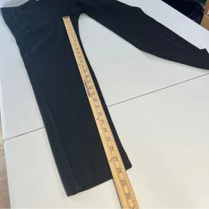 Vince Women's Satin Binding Easy Trousers Tapered Slim Leg‎ Crepe Black Size 2 thumbnail 15