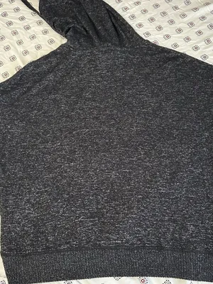 BoxerCraft Women’s Grey Medium Hoodie, Comfortable Drawstring pockets ribbed thumbnail 5