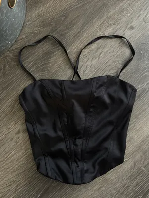 Garage Seamed Bustier Top thumbnail 3