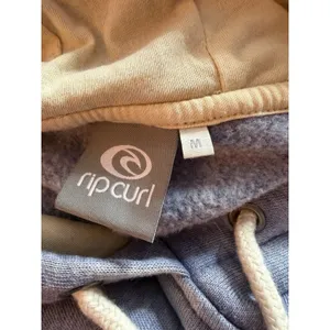 Rip Curl Women's Small Blue Soft Puff Hoodie Surf Casual Relaxed Size M A4-0010 thumbnail 2
