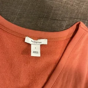 Daily Ritual soft terry midi dress thumbnail 3