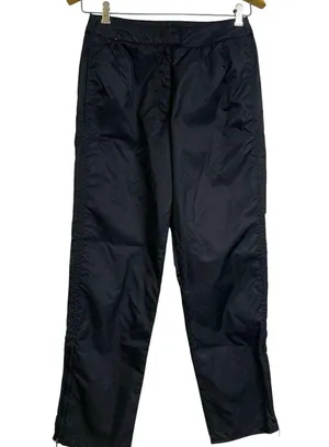Nike Tech Lab Womens Pants Black Lightweight Ankle Zip Outdoors Pocket Polyamide thumbnail 2