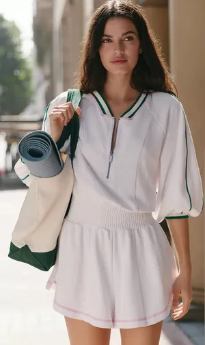 Daily Practice Anthropologie Romper thumbnail 1