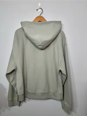 Women's Steady State Oversized Fog Green Athletic Hoodie Sweatshirt Medium NWT thumbnail 7