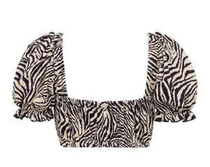 Montce Zebra Micro Scrunch Marcela Top thumbnail 3
