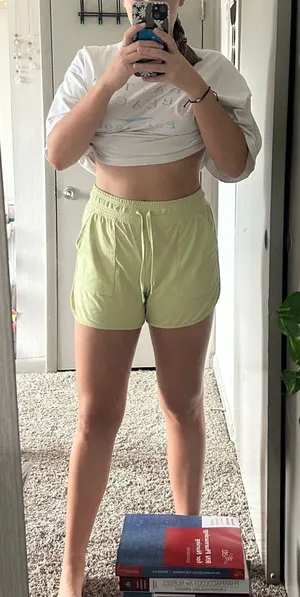 sweat shorts Yellow thumbnail 1