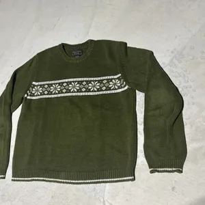 Vintage Abercrombie & Fitch Sweater Women's SZ L Ribbed 80s/90s Hong Kong thumbnail 2