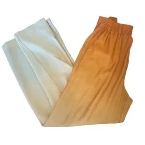 Significant Other Ombre Wide Leg Pants SIZE 2 Flowy Butter Yellow Designer $200 thumbnail 5