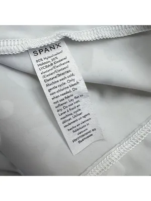Spanx Better Base Crew Long Sleeve Camo Print Athleisure Activewear Top Large thumbnail 8