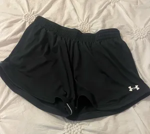 Under Armour Black Athletic Shorts thumbnail 1