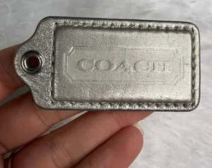 2" COACH Fob Bag Charm Hang tag Hangtag thumbnail 1