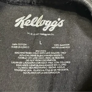 Kellogg's Breakfast Crew University Unisex Black Short Sleeve Tee thumbnail 7