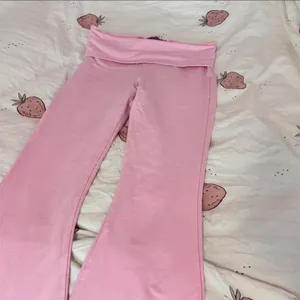 Edikted Naomi Flare Leggings Foldover thumbnail 3