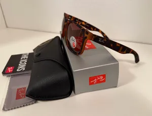 Ray-Ban Justin Havana Polarized Matte Sunglasses thumbnail 1